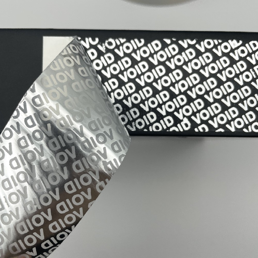 ?VOID揭開留字防偽標簽